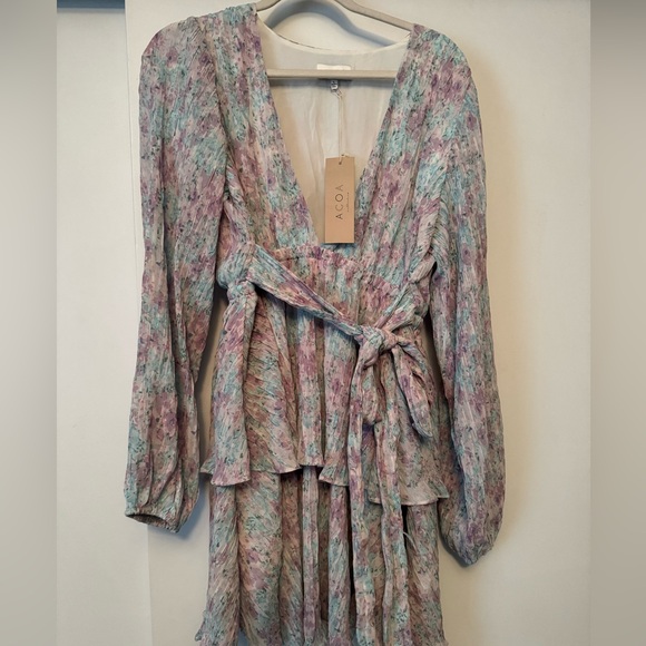 Acoa Floral Print Dress-NEW - Picture 3 of 5
